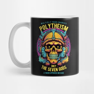 Polytheism Skull Mug